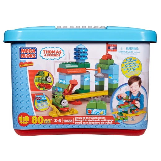 Mega Bloks Thomas Percy at The Washdown Mega Bloks Thomas Percy at The Washdown